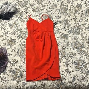 Brand new lulus red mini dress